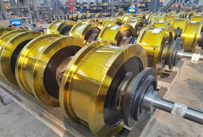 EN standard crane wheel block 